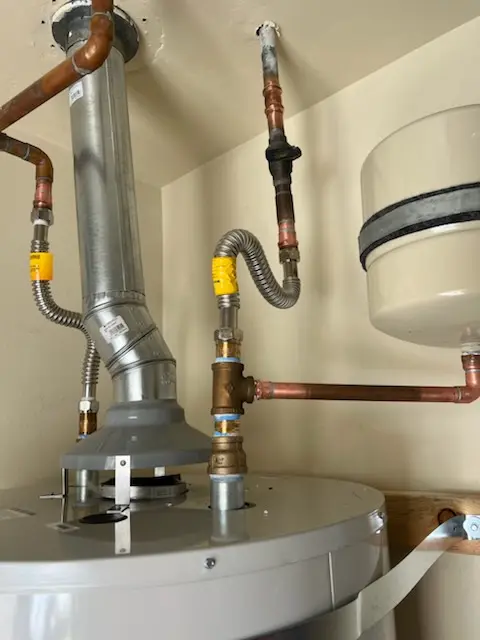Water heater installation and plumbing repair in Salem Hill